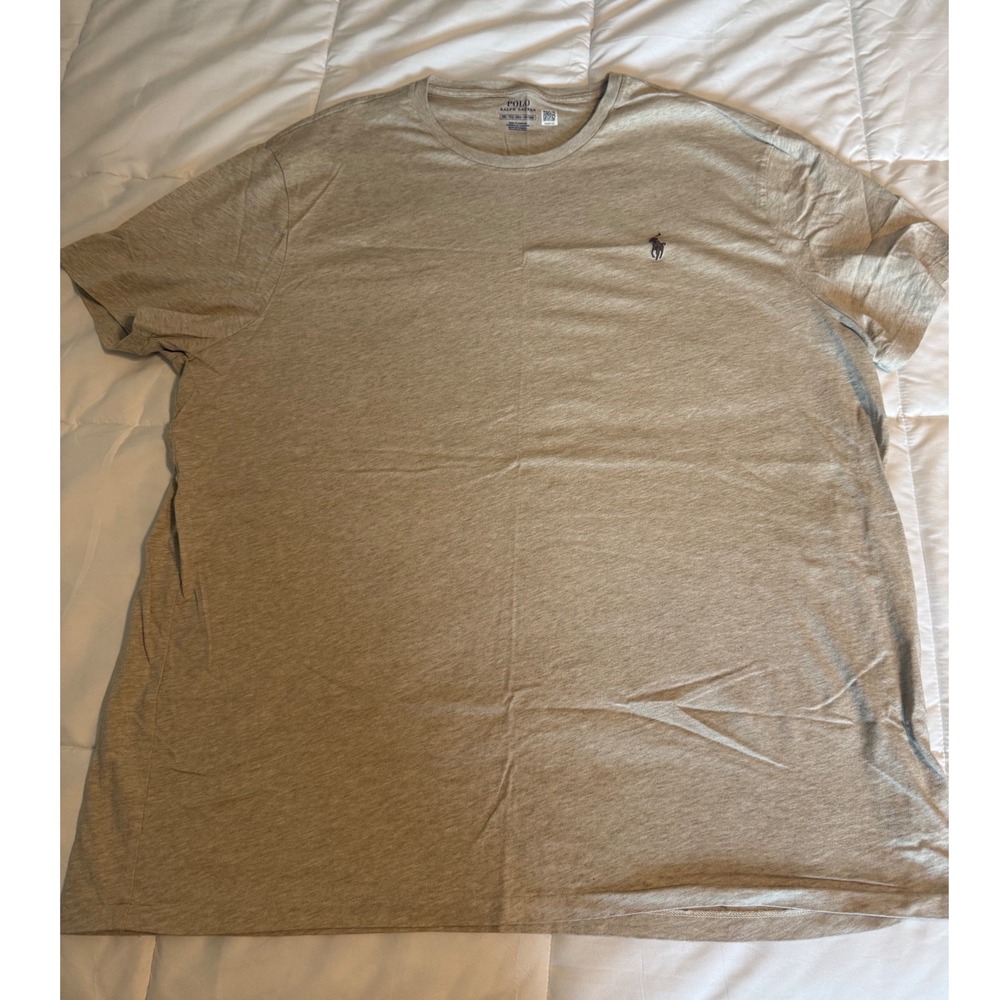 Polo Ralph Lauren T-Shirt Mens XXL Tan Excellent Short Sleeve Pony Logo Tee